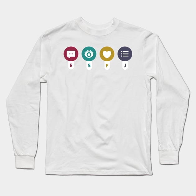 ESFJ Long Sleeve T-Shirt by GlitterMess